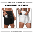 Kit 2 Bermudas Masculinas de Academia ProFit [COMPRE 1 LEVE 2]