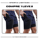 Kit 2 Bermudas Masculinas de Academia ProFit [COMPRE 1 LEVE 2]