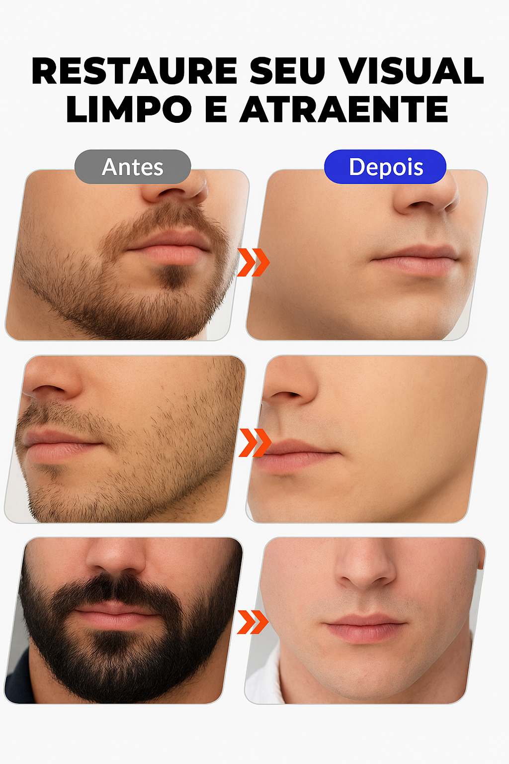 Mini Barbeador Elétrico bladePRO Rotativo IPX7 [CORTA IGUAL NAVALHA]