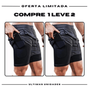 Kit 2 Bermudas Masculinas de Academia ProFit [COMPRE 1 LEVE 2]