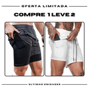Kit 2 Bermudas Masculinas de Academia ProFit [COMPRE 1 LEVE 2]