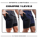 Kit 2 Bermudas Masculinas de Academia ProFit [COMPRE 1 LEVE 2]
