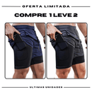 Kit 2 Bermudas Masculinas de Academia ProFit [COMPRE 1 LEVE 2]
